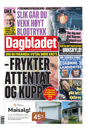 Cover of Dagbladet