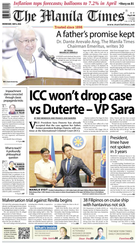 Cover of The Manila Times