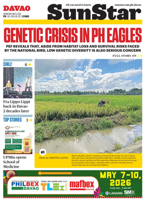 Cover of Sun.Star Davao