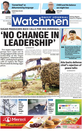 Cover of Watchmen Daily Journal