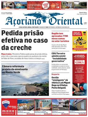 Cover of Acoriano Oriental