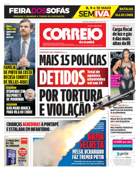 Cover of Correio da Manha