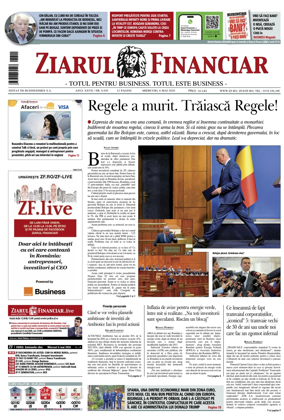 Cover of Ziarul Financiar