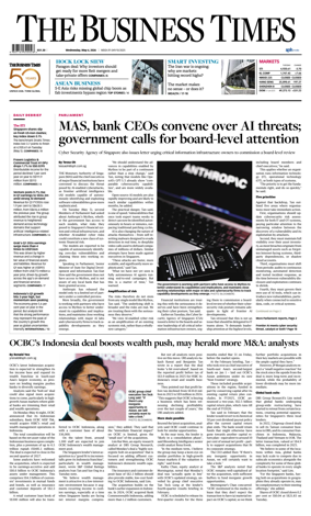 Cover of The Business Times