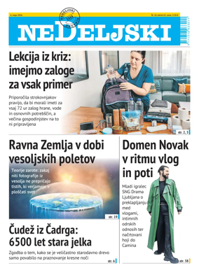 Cover of Nedeljski Dnevnik