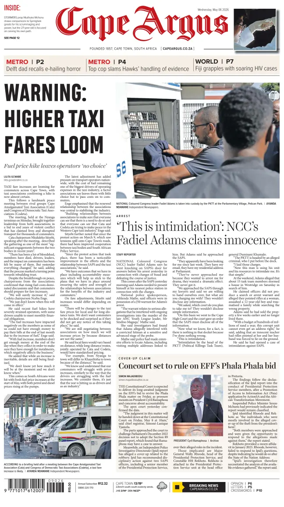 Cover of Cape Argus