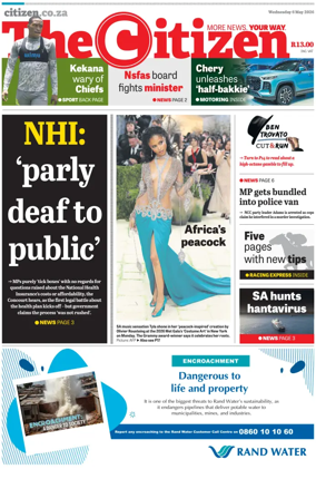 Cover of The Citizen (Gauteng)