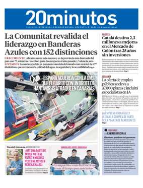 Cover of 20 Minutos Valencia