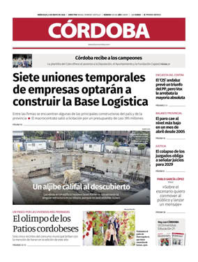 Cover of Diario Cordoba