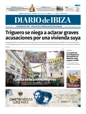 Cover of Diario de Ibiza