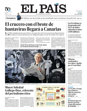 Cover of EL PAIS Euskadi