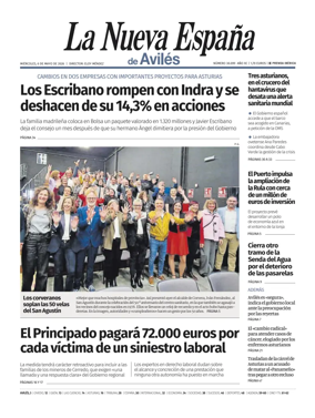 Cover of La Nueva Espana (Aviles)