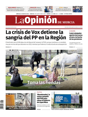 Cover of La Opinion de Murcia