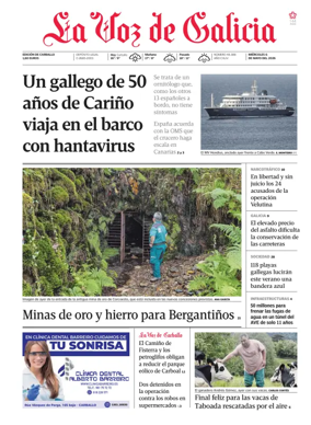 Cover of La Voz de Galicia (Carballo)