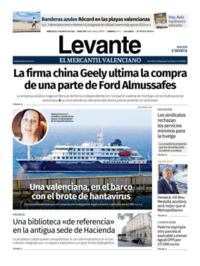 Cover of Levante EMV (Horta)