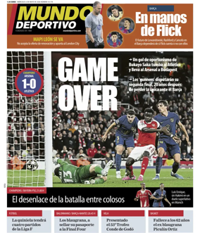 Cover of Mundo Deportivo (Barcelona)