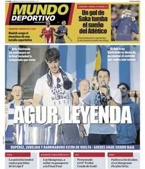 Cover of Mundo Deportivo (Gipuzkoa)