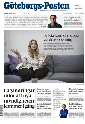 Cover of Goteborgs-Posten