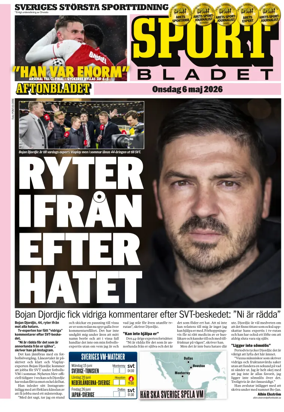 Cover of Sportbladet