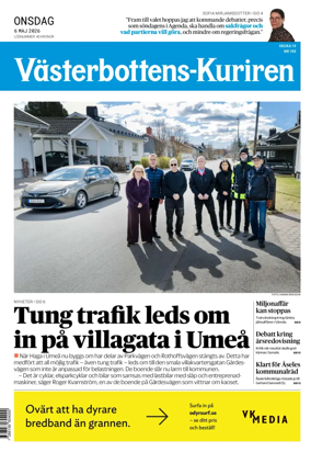 Cover of Vasterbottens-Kuriren