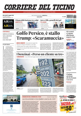 Cover of Corriere del Ticino