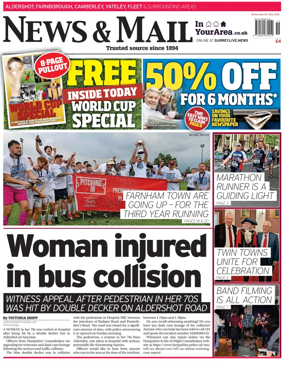 Cover of Aldershot News & Mail
