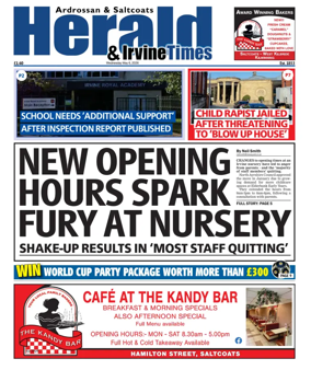 Cover of Ardrossan & Saltcoats Herald