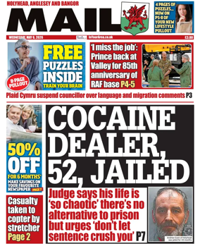 Cover of Bangor Mail