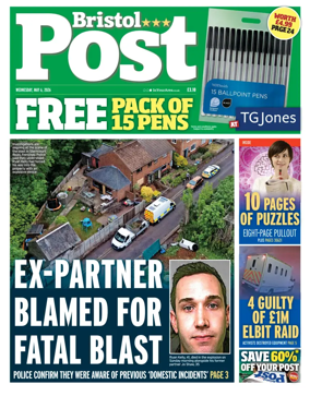 Cover of Bristol Post