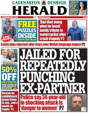 Cover of Caernarfon Herald