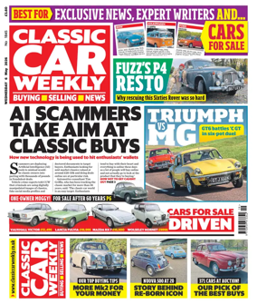 Cover of Classic Car Weekly (UK)