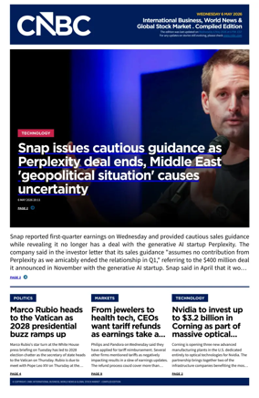Cover of CNBC