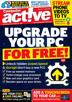 Cover of Computer Active (UK)