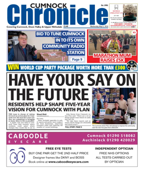 Cover of Cumnock Chronicle