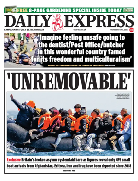 Cover of Daily Express