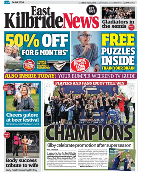 Cover of East Kilbride News