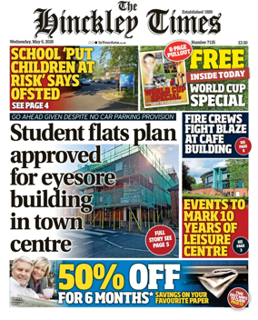 Cover of Hinckley Times