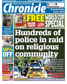 Cover of Nantwich Chronicle