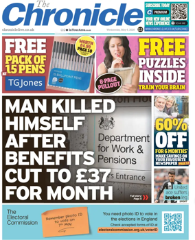 Cover of The Chronicle (UK)
