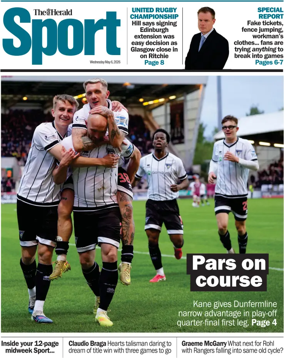 Cover of Herald Sport