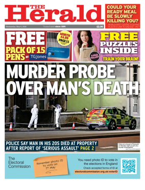 Cover of The Plymouth Herald