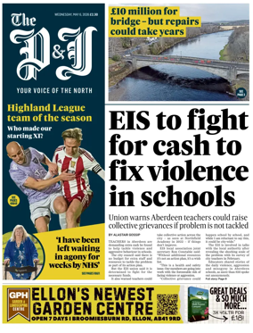 Cover of The Press and Journal (Aberdeen and Aberdeenshire)