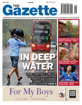 Cover of Uxbridge Gazette