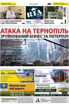Cover of RIA (Ternopil)