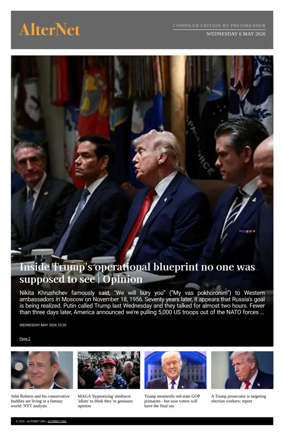 Cover of AlterNet