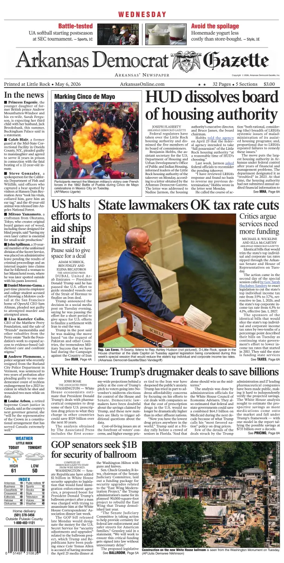 Cover of Arkansas Democrat-Gazette