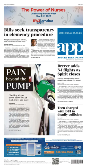 Cover of Asbury Park Press