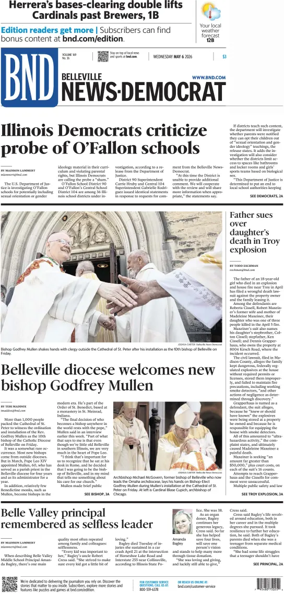 Cover of Belleville News-Democrat