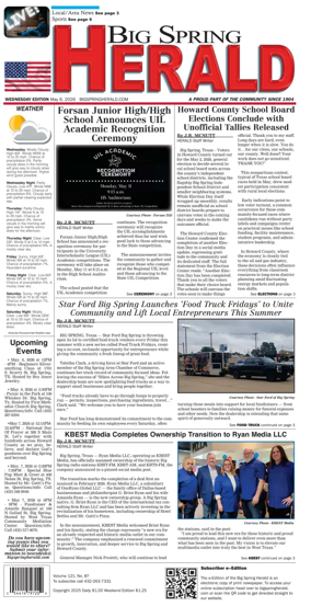 Cover of Big Spring Herald