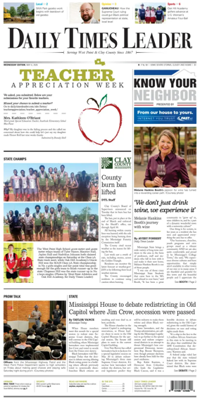 Cover of Daily Times Leader
